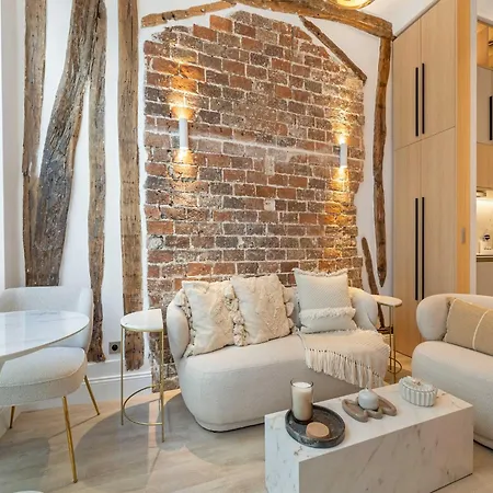 Historic Loft By Architect, Near Louvre Appartamento